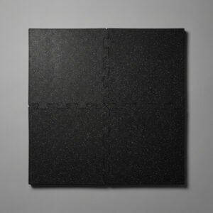 Gym Flooring Tiles, 4-pack